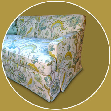 After reupholstery by Addison Interiors located in Addison, IL and serving Chicago, IL.